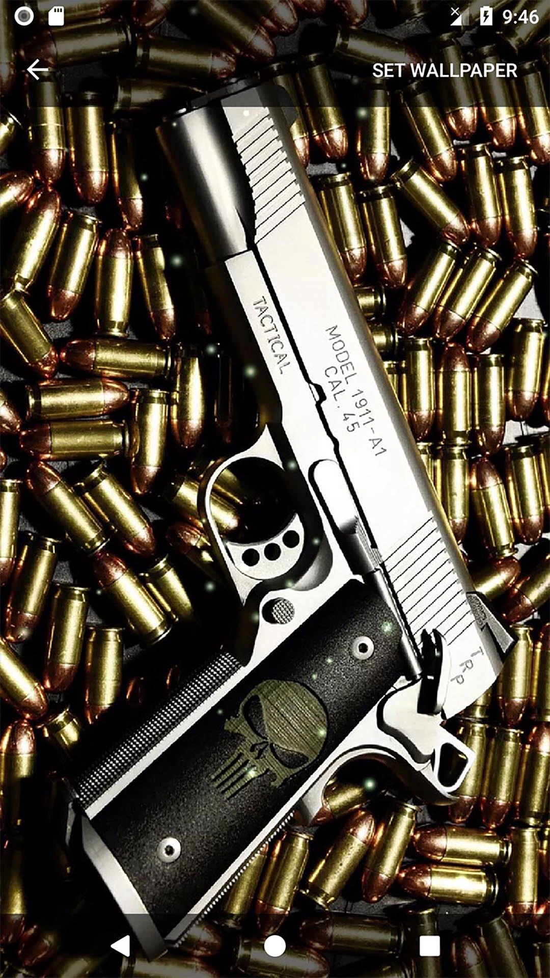 Gun Sounds Ringtones Wallpaper screenshot